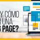 BluCactus - qué es una landing page - titulo