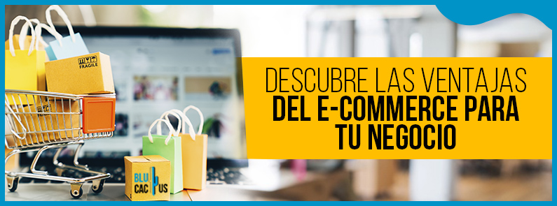 BluCactus - Ventajas y desventajas de un e-commerce - titulo