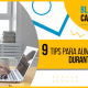 BluCactus - 9 tips para aumentar su productividad durante el teletrabajo - titulo