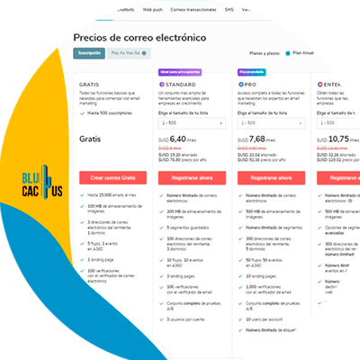 Las 15 mejores plataformas de email marketing en México | BluCactus México