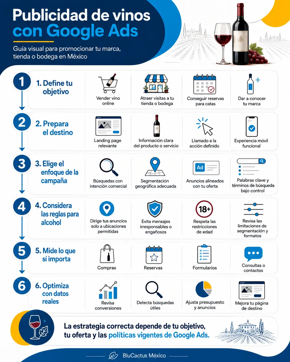 Publicidad de vinos con Google Ads en México Publicidad de vinos con Google Ads en México: guía visual paso a paso