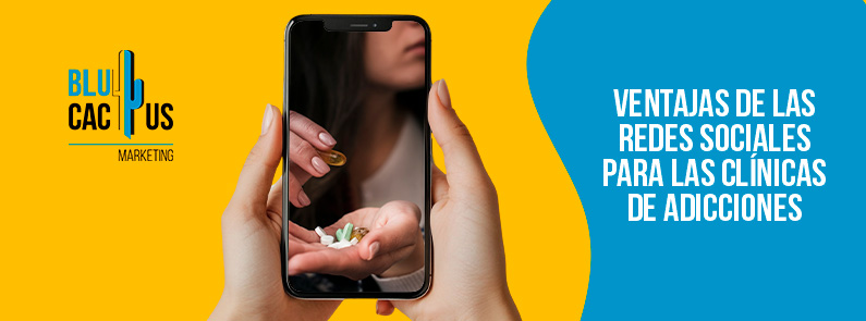Blucactus-Ventajas-de-las-redes-sociales-para-las-clinicas-de-adicciones - manos con pastillas