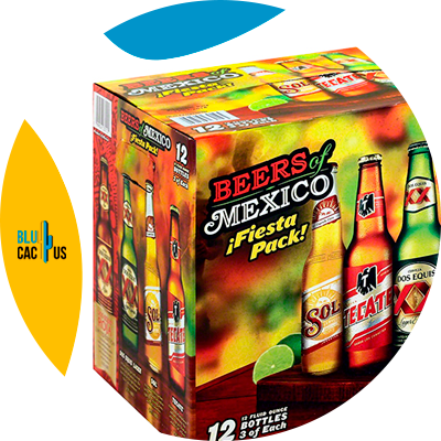 Blucactus Mexico -¿Qué incluye el diseño de packaging para las marcas de cerveza?
